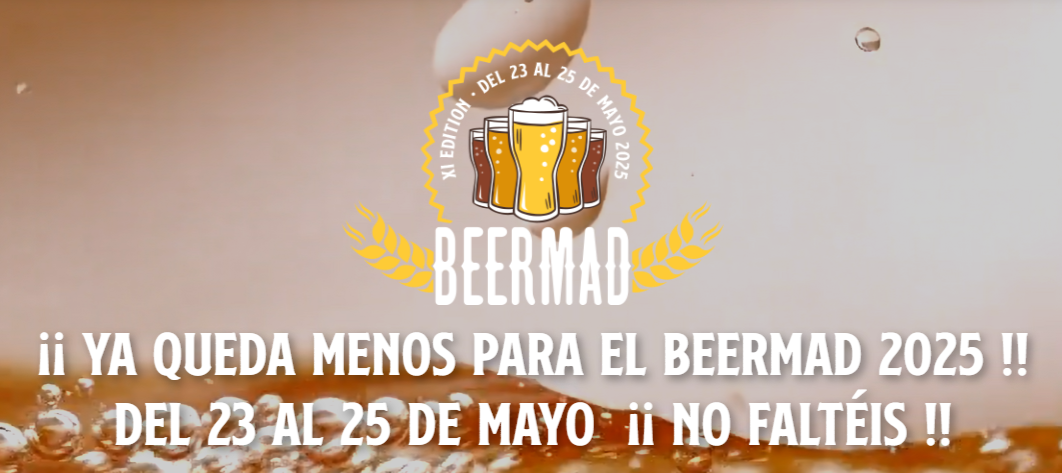 Fechas del Beermad para 2025