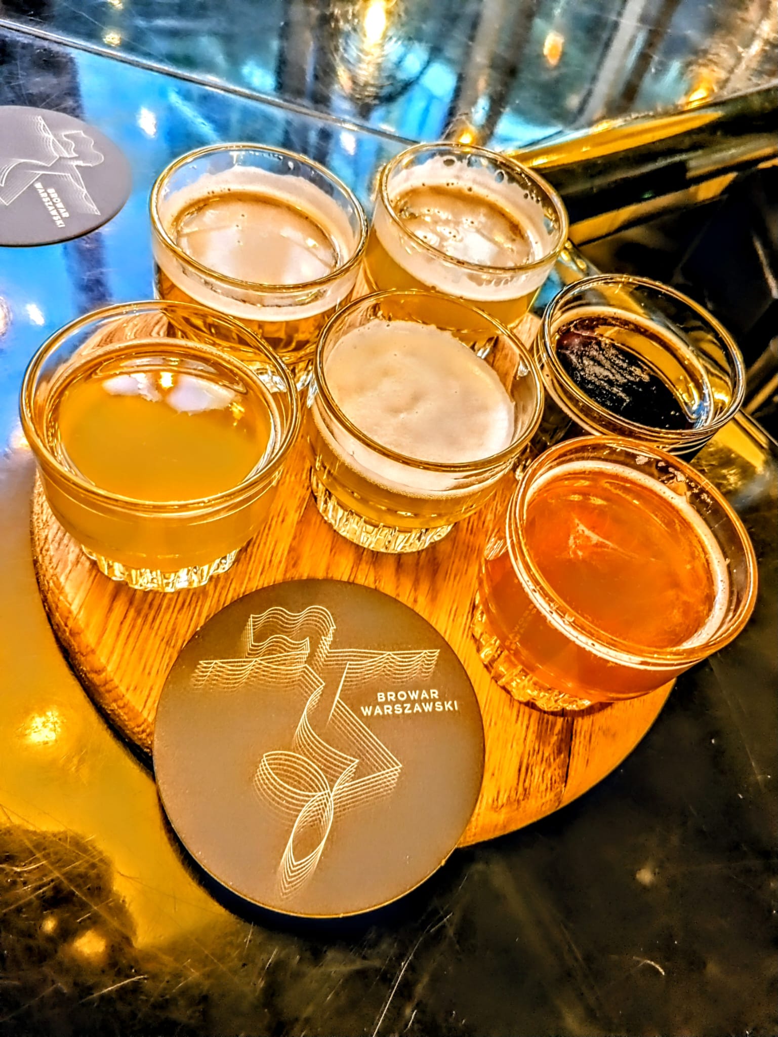 Cervezas en Browar Warszawski