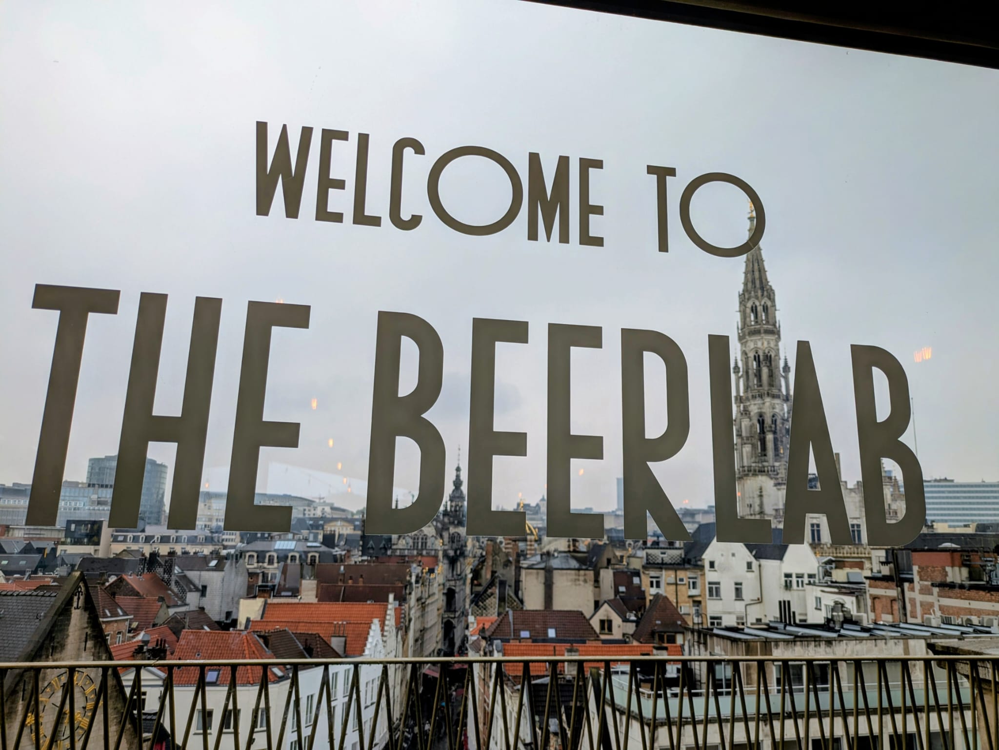 El Beerlab, la terraza o rooftop del Belgian Beer World